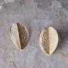 Jewellery & Jewellery Boxes|Jewellery^Nkuku Darshana Earrings - Gold