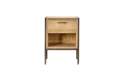 Bedroom|Beside Tables^Nkuku Dasai Mango Wood Bedside Table