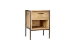 Bedroom|Beside Tables^Nkuku Dasai Mango Wood Bedside Table