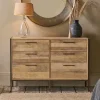 Home Office|Bedroom^Nkuku Dasai Mango Wood Chest of Drawers
