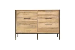 Home Office|Bedroom^Nkuku Dasai Mango Wood Chest of Drawers