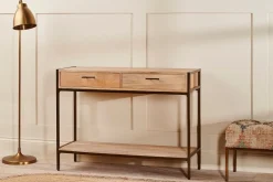 Hallway & Bootroom|Living^Nkuku Dasai Mango Wood Console Table