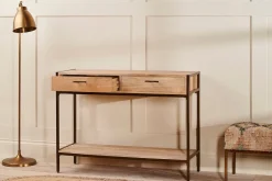 Hallway & Bootroom|Living^Nkuku Dasai Mango Wood Console Table