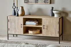 Home Office|Living^Nkuku Dasai Mango Wood Media Unit