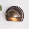 Outdoor Lights^Nkuku Datu Outdoor Wall Lamp - Antique Brass