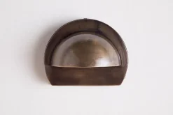 Outdoor Lights^Nkuku Datu Outdoor Wall Lamp - Antique Brass