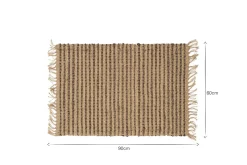Runners|Doormats^Nkuku Davli Jute Doormat - Natural