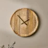 Decorative Home Accessories|Clocks^Nkuku Deevena Mango Wood Clock