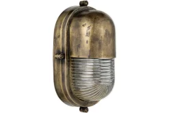Outdoor Lights^Nkuku Denaya Outdoor Wall Lamp - Antique Brass