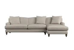 Sofa Collections^Nkuku Deni Grand Right Hand Chaise Sofa Brera Linen Natural