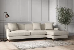 Sofa Collections^Nkuku Deni Grand Right Hand Chaise Sofa Brera Linen Natural