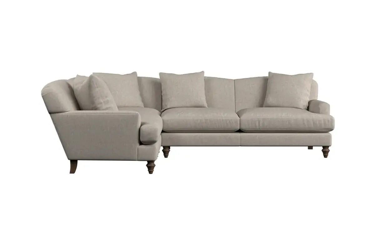 Corner Sofas|Sofa Collections^Nkuku Deni Large Left Hand Corner Sofa Brera Linen Natural