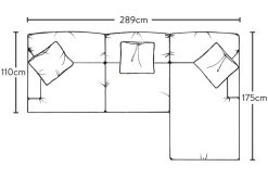 Sofa Collections^Nkuku Deni Large Right Hand Chaise Sofa Brera Linen Natural