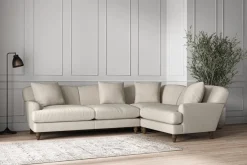 Corner Sofas|Sofa Collections^Nkuku Deni Large Right Hand Corner Sofa Brera Linen Natural