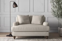 Made To Order Armchairs|Sofa Collections^Nkuku Deni Love Seat Brera Linen Natural