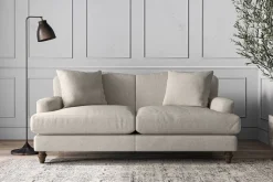 Sofa Collections^Nkuku Deni Medium Sofa Brera Linen Natural