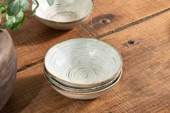 Breakfast Accessories|Bowls^Nkuku Dhanuk Ceramic Cereal Bowl - Cream
