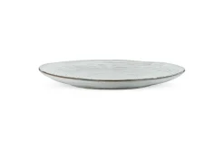 Plates^Nkuku Dhanuk Ceramic Dinner Plate - Cream