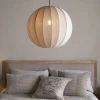Lampshades|Pendant Shades^Nkuku Dharini Linen Lampshade - Natural