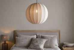 Lampshades|Pendant Shades^Nkuku Dharini Linen Lampshade - Natural