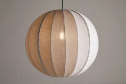 Lampshades|Pendant Shades^Nkuku Dharini Linen Lampshade - Natural