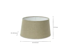 Lampshades|Table Lamps^Nkuku Dia Jute Lampshade - Natural