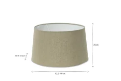 Lampshades|Table Lamps^Nkuku Dia Jute Lampshade - Natural