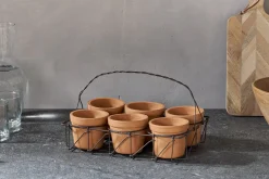 Garden Planters|Indoor Planters^Nkuku Dilipa Terracotta Multi Planter - Terracotta