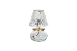 Table Lamps^Nkuku Dimalai Recycled Glass Table Lamp - Clear