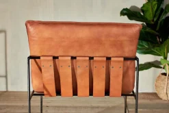 Living|Occasional Chairs^Nkuku Durium Leather Lounger - Aged Tan