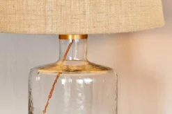 Bedside Lamps|Table Lamps^Nkuku Edina Recycled Glass Table Lamp - - Small Clear