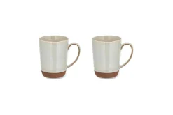 Mugs^Nkuku Edo Large Mug - (Set of 2) Terracotta