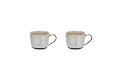 Mugs^Nkuku Edo Small Mug - Slate (Set of 2)