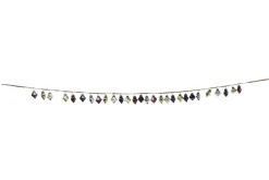 Wreaths & Garlands|Bright Christmas^Nkuku Ekiti Bauble Garland - Mixed Colour