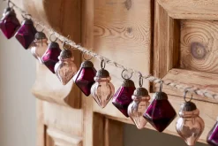 Baubles & Tree Decorations|New Christmas^Nkuku Ekiti Bauble Garland - Ruby & Copper