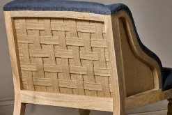 Bedroom|Living^Nkuku Elbu Deconstructed Linen Armchair - Charcoal