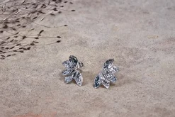 Jewellery & Jewellery Boxes|Jewellery^Nkuku Elina Earrings - Silver