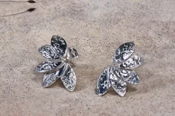 Jewellery & Jewellery Boxes|Jewellery^Nkuku Elina Earrings - Silver