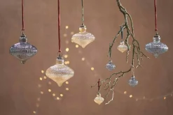Giant Baubles|Baubles & Tree Decorations^Nkuku Eliza Giant Bauble - Grey Luster