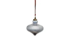 Giant Baubles|Baubles & Tree Decorations^Nkuku Eliza Giant Bauble - Grey Luster