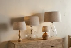 Lampshades^Nkuku Embaata Linen Lampshade - Natural