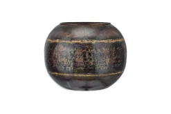 Decorative Home Accessories|Indoor Planters^Nkuku Endo Reclaimed Iron Globe Planter