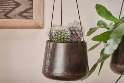 Decorative Home Accessories|Hanging Planters^Nkuku Endo Reclaimed Iron Hanging Planter