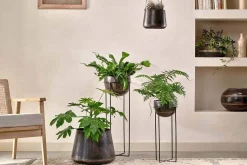 Decorative Home Accessories|Hanging Planters^Nkuku Endo Reclaimed Iron Hanging Planter