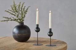 Decorative Home Accessories|Vases^Nkuku Endo Recycled Iron Vase - Black
