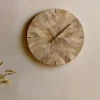 Decorative Home Accessories|Clocks^Nkuku Enugu Mango Wood Clock - Natural