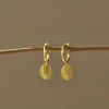 Jewellery & Jewellery Boxes|Jewellery^Nkuku Esta Hoop Earrings - Gold  - One Size