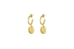 Jewellery & Jewellery Boxes|Jewellery^Nkuku Esta Hoop Earrings - Gold  - One Size
