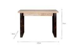 Hallway & Bootroom|Living^Nkuku Fia Mango Wood Desk - Natural