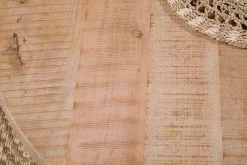 Kitchen & Dining|Dining Tables^Nkuku Fia Mango Wood Round Dining Table
